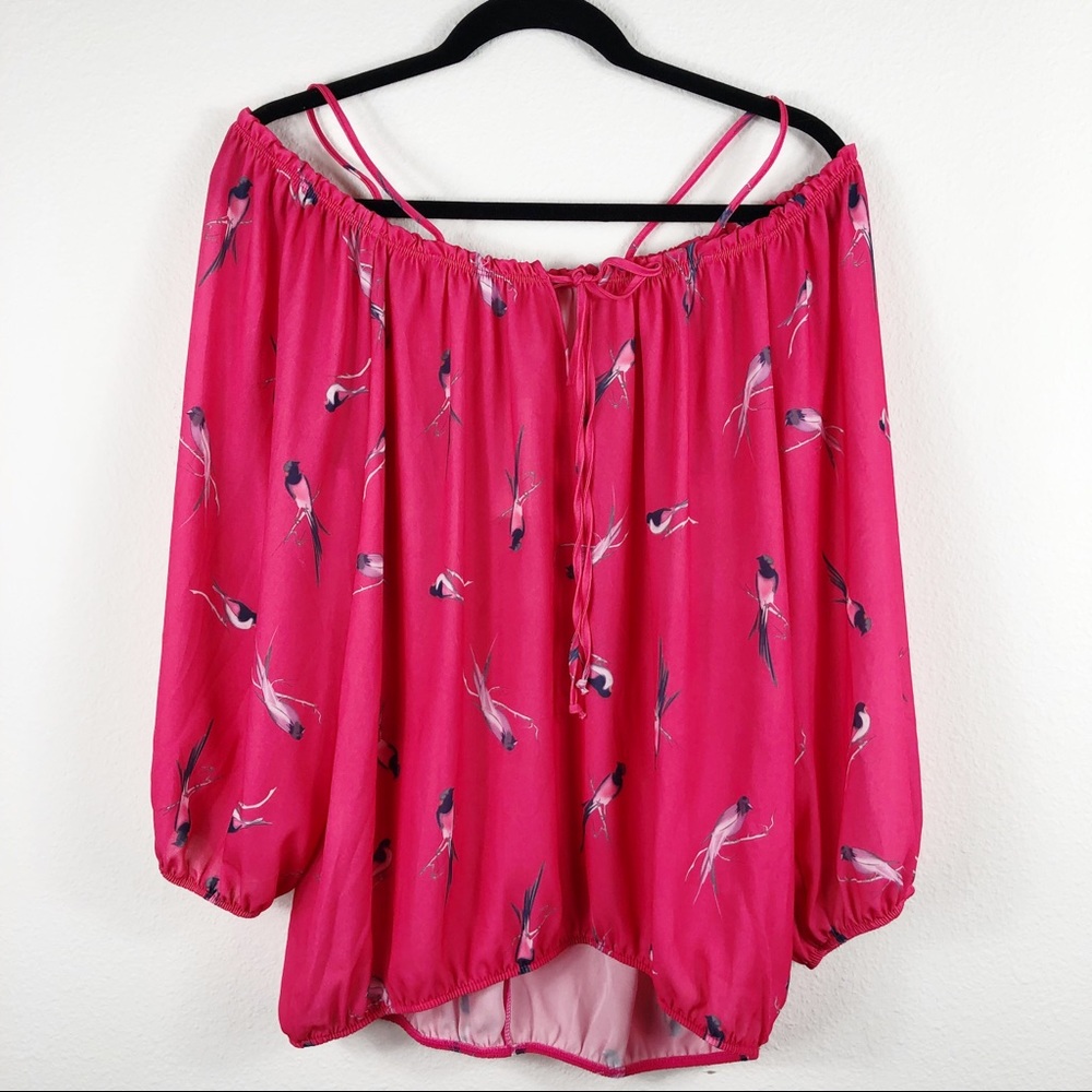 NY&CO off shoulder long sleeve blouse